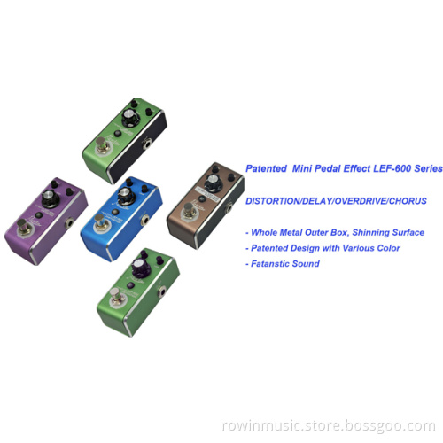 2015 hottest Original bypass Guitar Effect Pedal LEF600 series wholesale in American market